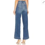 Spanx Seamed Front Wide Leg Jeans in Vintage Indigo Flare Pull On size Small Photo 1