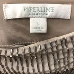 Piperlime Beaded Mini Skirt L Black Size L Photo 5