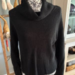 Splendid size small black cowl neck thermal top Photo 0