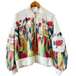 Nike Sportswear Artist Collection Bomber Jacket Sail White Size L NEW Photo 5