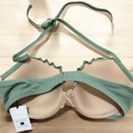Shade & Shore  Green Bikini Top Photo 1