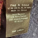 Rag and Bone  Color Block Alpaca Blend Cardigan Sweater - size Medium Photo 4