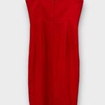 Amanda Uprichard Puzzle Strapless Midi Dress Size Small Photo 3