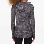 Lululemon  Warm Stabilizer 1/2 Zip Hoodie Incognito Camo HTR Black Photo 1