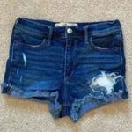 Hollister ⭐️ high rise ripped jean shorts in size 3 / waist 26 Photo 0