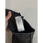 Madewell  The Perfect Vintage Raw Hem Jeans Womens Size 24 Black Cotton High Rise Photo 8