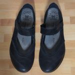 Mephisto Moblis Black Mary Jane Shoes Leather Comfort Photo 1