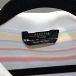 Max Mara  Weekend Made in Italy Striped Pastel Knit Short Sleeve Crop Top XL Photo 4