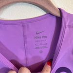 Nike  Pro Women’s Purple Crop Tank Top Medium NWT Photo 1