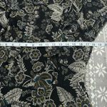 Bailey 44 Viola Floral Ruffle Chiffon Minidress Black Multi Size 6 Photo 11