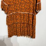 Matilda Jane  Orange Floral Give Thanks Tiered Tunic Sz S Photo 3