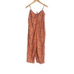 J.Crew Tie-front Jumpsuit in Vintage Vines Rust Floral Photo 2