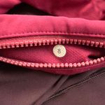 Lululemon  Womens Size 8 Burgundy Pink Athletic Leggings Yoga Pants Photo 2
