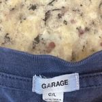 Garage  Navy Graphic Crop Top Photo 2