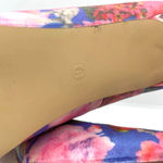 Liliana Pink Blue Jane Floral Closed Pointed Toe Heel Stiletto Size 9 Photo 7