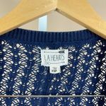 PacSun LA Hearts XS Small Boho Slouchy Acid Wash Knit Long Cardigan Beachy Photo 3