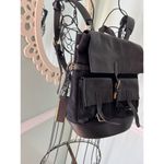 Cole Haan  Nylon Leather Backpack Purse Tote Bag Straps Shoulder Zip pouches Photo 1