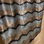 EXPRESS 
matte metallic sequin chevron tank top, XS Photo 2