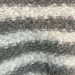 Tribal Gray and White Cozy Fuzzy Stretchy Mock Turtleneck Sweater XL New NWT Photo 6