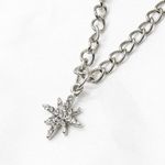 Silver Star Charm Necklace Photo 1