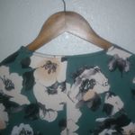Pinkblush  M Forest Green Floral Duster Photo 5