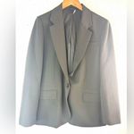 DKNY 12 Formal Lined Single Button Blazer Black - Funeral Photo 9