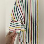 Tuckernuck  Pomander Place Rainbow Stripe Adair Boyfriend Shirt Photo 6
