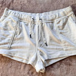 Champion Women White Drawstring Closure‎ Athletic Wear Short W Pockets Size 2XL Photo 0