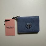 Juicy Couture Blue Key & Card Holder with Embossed Design Photo 1