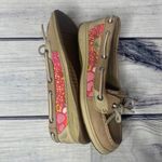 Sperry Top Sider Womens 6.5 Pink/Yellow Floral Photo 9