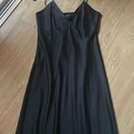 Il Volo MIDNIGHT Silk Slip Dress Black Size M Photo 1