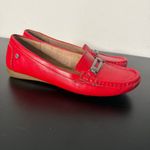Life Stride Velocity Red Faux Leather Loafers Womens 6.5 Comfort Slip On Shoes Photo 6