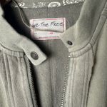 Free People  Lou Moto Zip Jacket in Olive Stone XS Photo 7