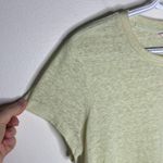 Victoria's Secret Victorias’s Secret pale yellow love graphic burnout t-shirt size M Photo 21