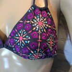 Xhilaration Purple Studded Triangle Bikini Top L Photo 4