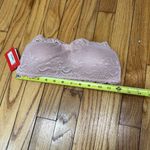 Spanx  NWT Undie-tectable Strapless Lace Bandeau Bra 30031R in Vintage Rose‎ XS Photo 4