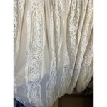 Baltic Born White Nude Caroline Lace Maxi Dress Off Shoulder, Size XXXL Photo 5