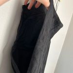 Black Halter V Neck Open Back Jumpsuit Photo 3