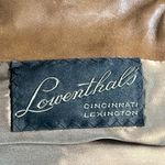 Vintage 70s Skin Gear Napa Ante Leather Trench Coat S Patchwork Tan Brown Photo 11