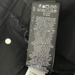 7 For All Mankind Coated Black High Waist Ankle Skinny Jeans Women's Size 29 Photo 10