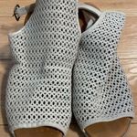 Eric Michael Leather Cut Out Sandal Booties  Photo 4