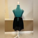 Victoria's Secret Victoria’s Secret Y2K Pink Gold Label Babydoll Black Sheer Leopard Print Size S Photo 1