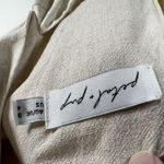 Petal And Pup Tan Bare Midriff Linen Viscose Blend Midi Dress Size 4 Boho Photo 5