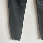 Free People Faux Leather Suede Midnight Black Pants Size XS Photo 8