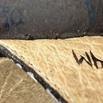 Route 66 Leather Custom hand painted  California slip on sandals Photo 5