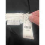 NY & Co Sleeveless/Collard /Belted/Wide Leg jumpsuit Black/White Sz L NWT Black Size L Photo 2