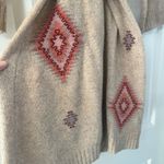 Anthropologie  Lilka Hooded Tie Front Long Line Sweater Size Small Photo 8