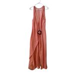 Cult Gaia  Solene Midi Dress in Jaipur Pink Sz L Photo 2