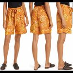 Farm Rio Raining Bananas Tie Front Shorts Photo 1