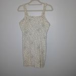 Urban Outfitters Wren Dotted Linen Ruffle Mini Dress Photo 2